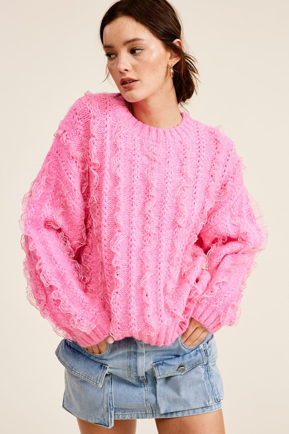 Barbie Pink Sweater - Beciga