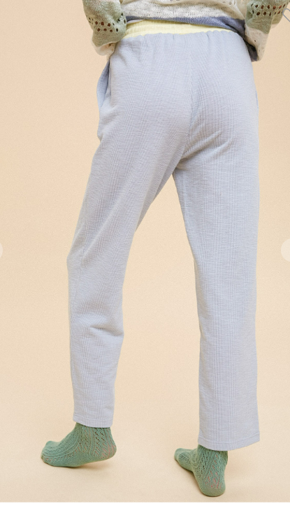 Tatum Textured Knit Pants - Beciga