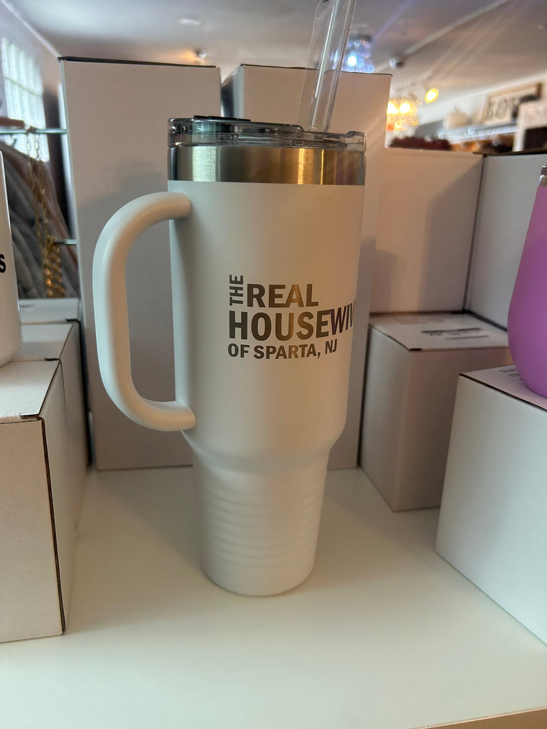The Real Housewives of Sparta 40 oz Travel Mug