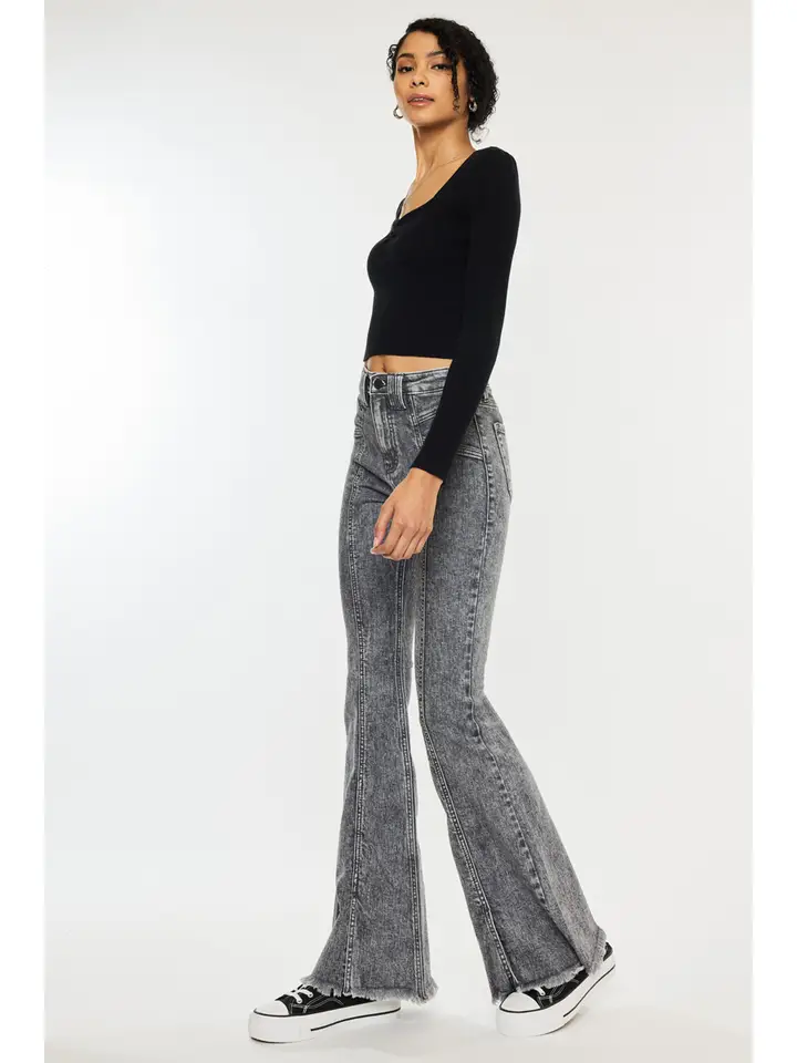 Reya High Rise Flare Jeans