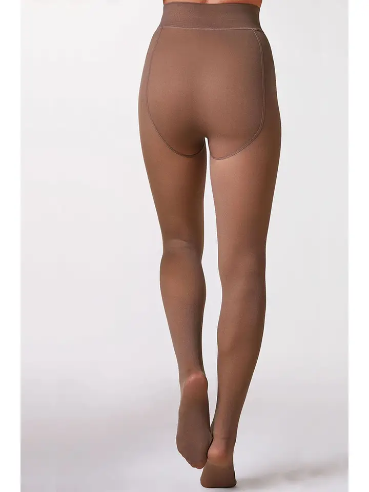 Winter Warm Fleece Tights Hosiery with Sculpting Butt