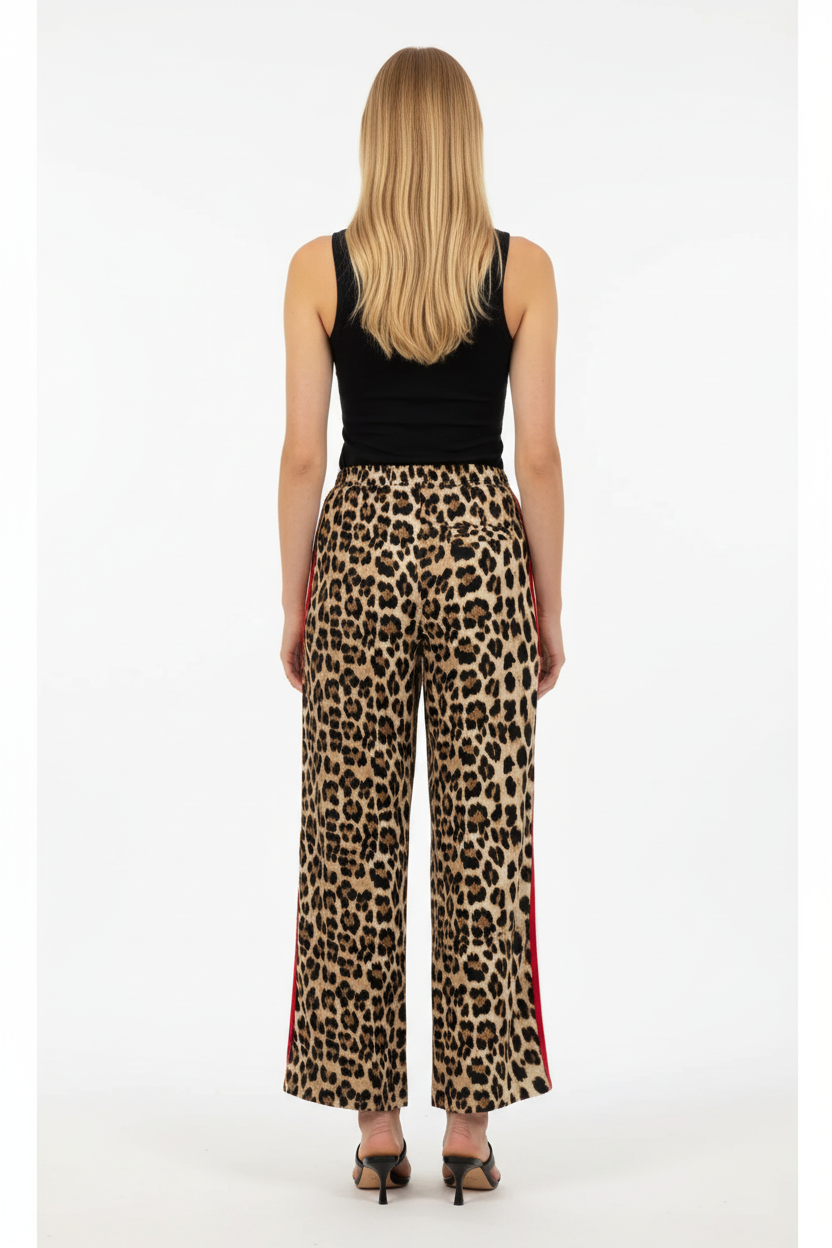 Back view showing stripe detail