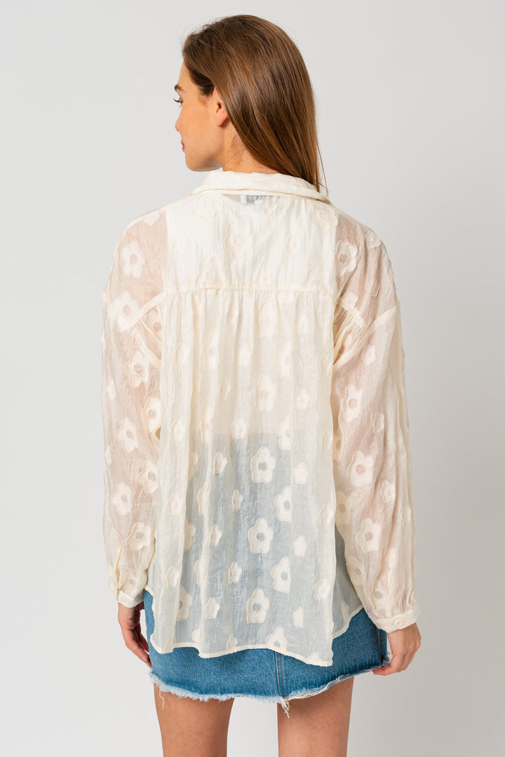 Brynlee Oversized Blouse
