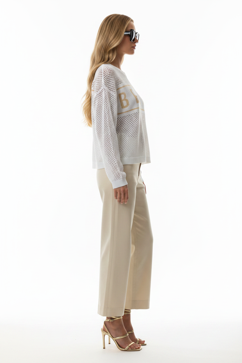 BEACH Sweater — Side Pose