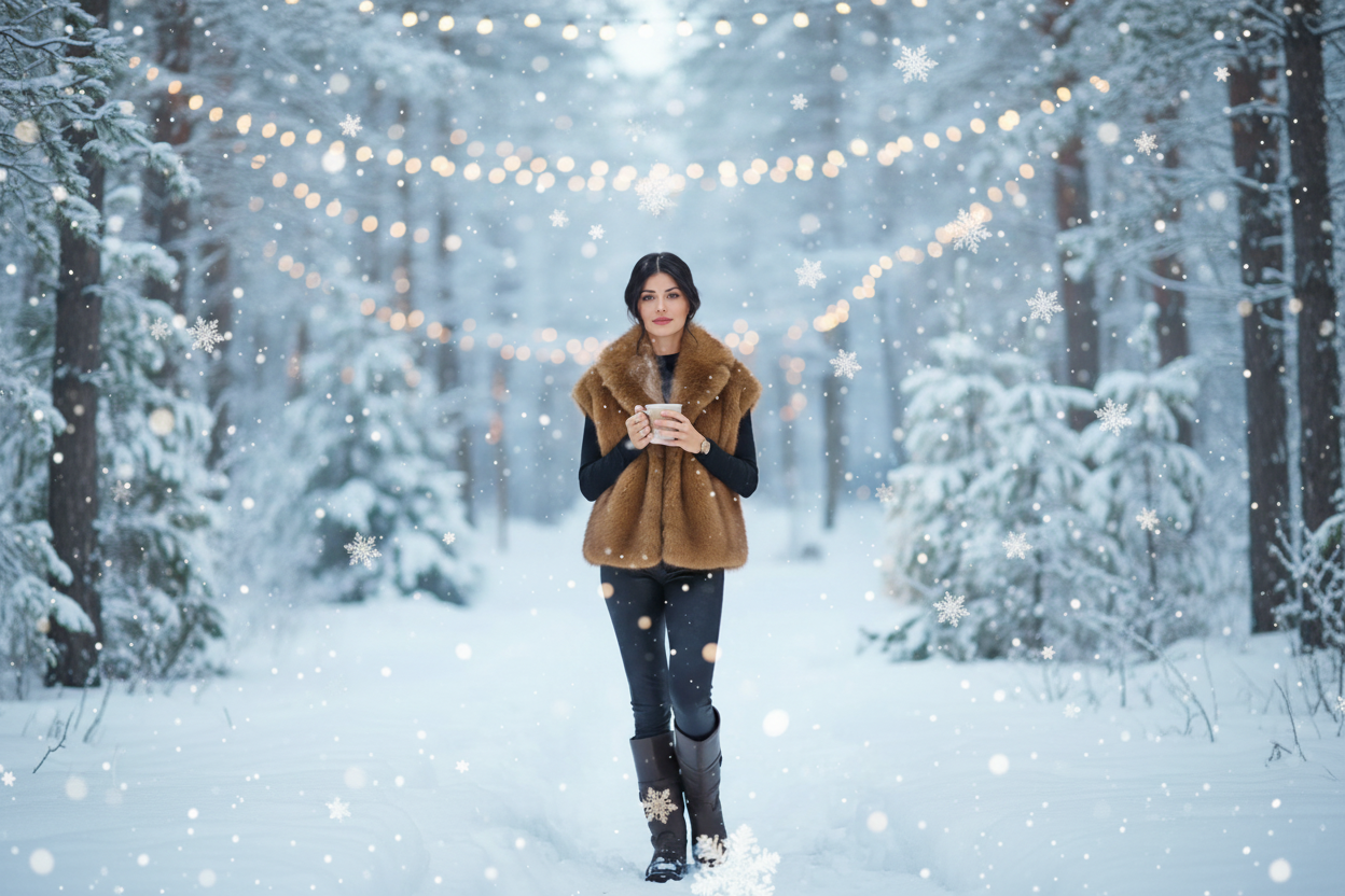 Centered Winter Banner