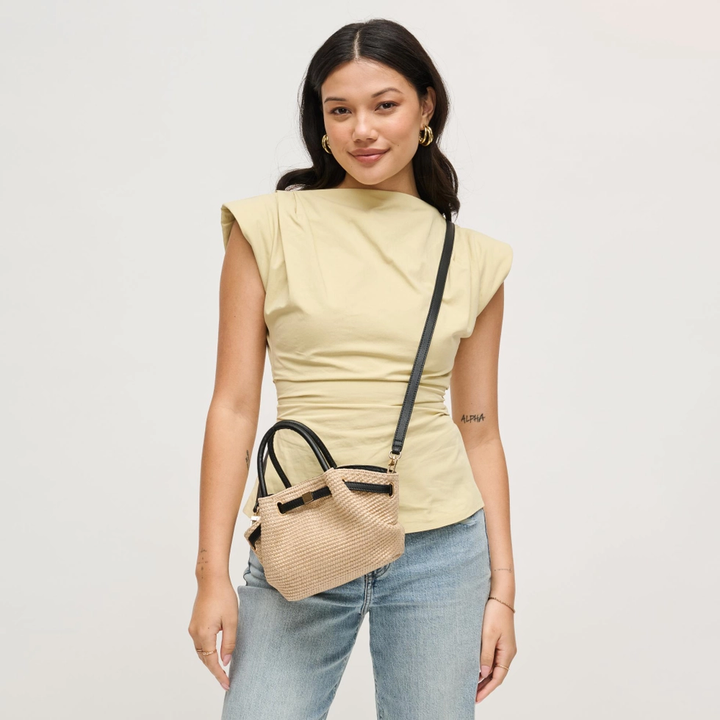 Selena  Straw Crossbody