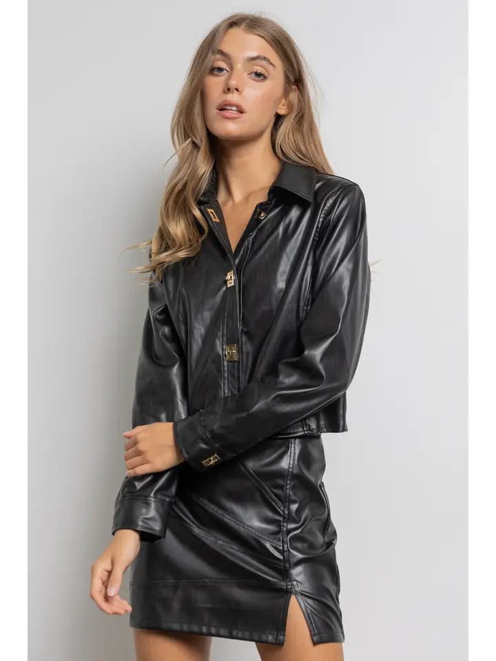 Veda Vegan Leather Jacket