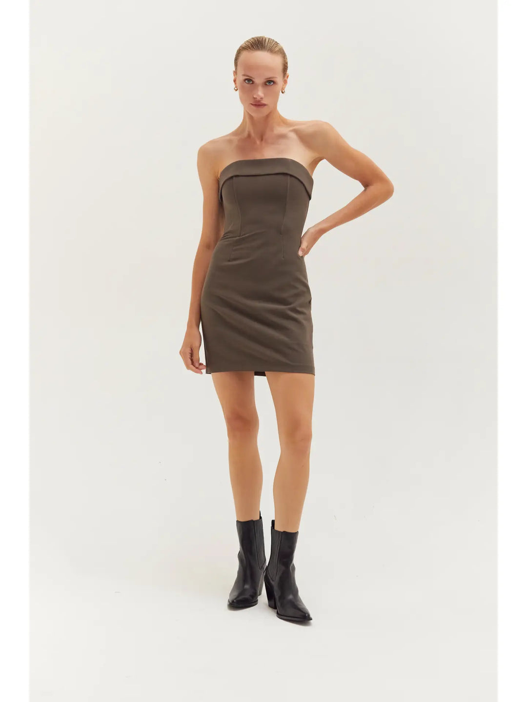 Gia Strapless Mini Dress