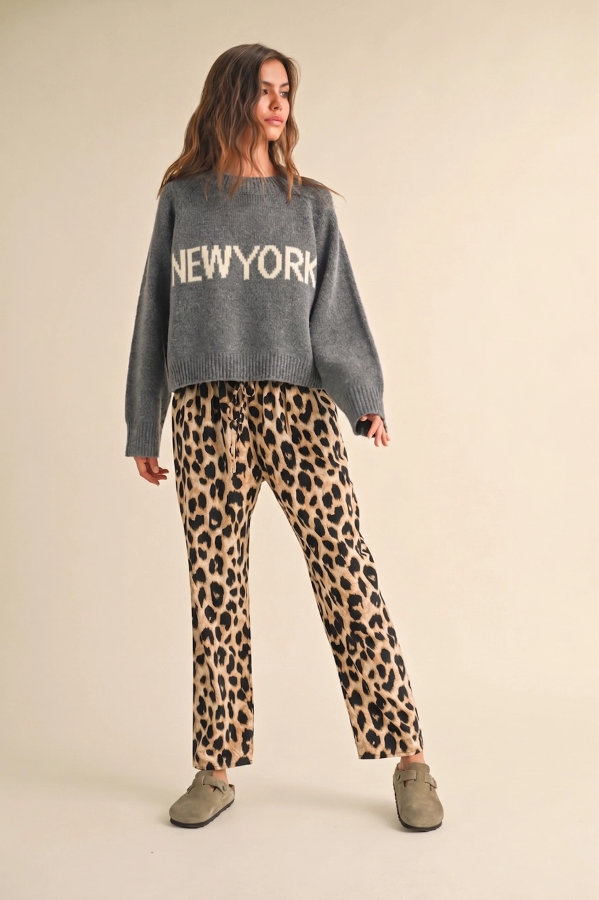 New York Sweater Top