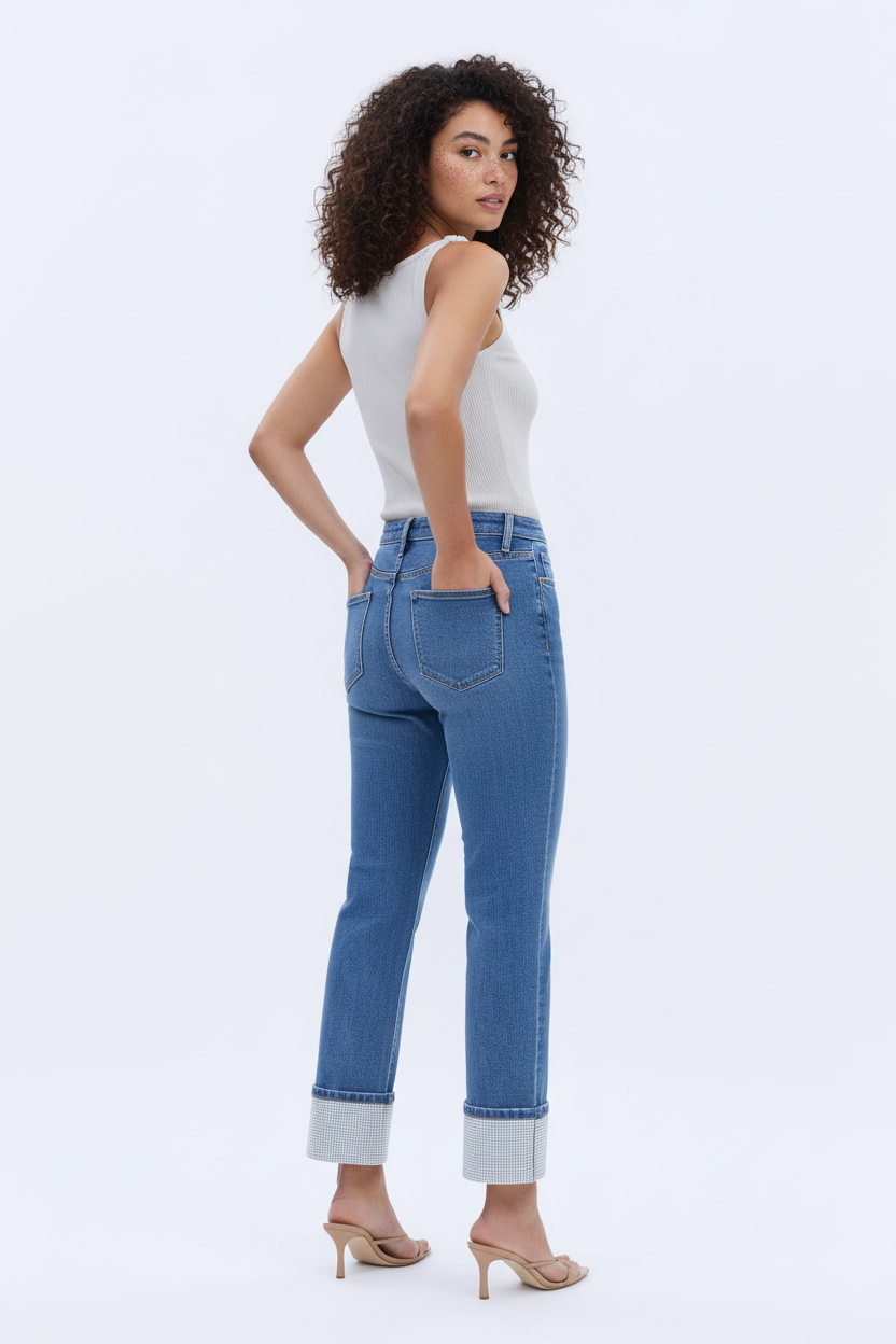 Detail shot - new model, exact jeans