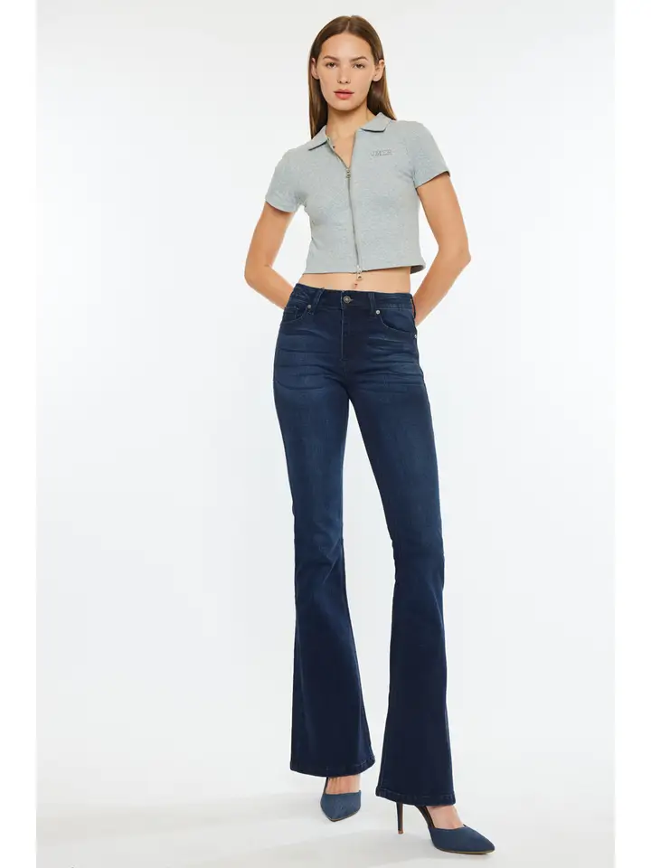 Rayne Mid Rise Flare Jeans