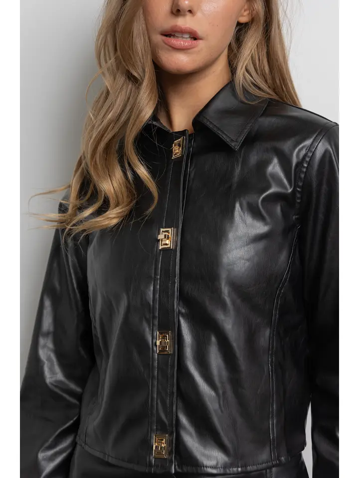 Veda Vegan Leather Jacket