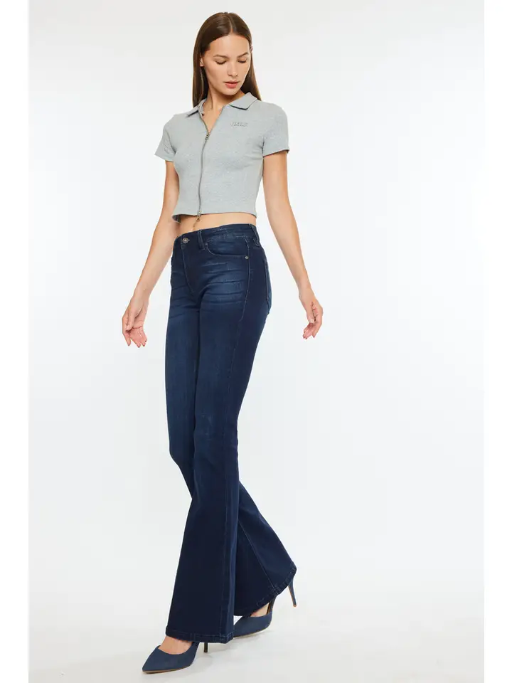 Rayne Mid Rise Flare Jeans