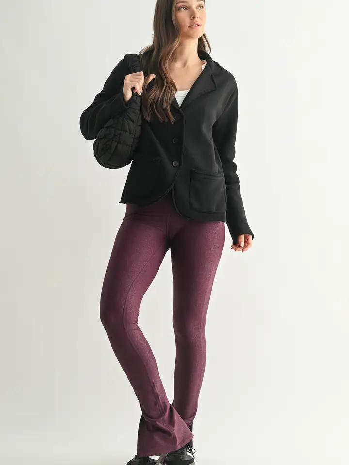 Malibu Raw Edge Revival Blazer