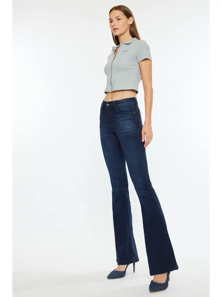 Rayne Mid Rise Flare Jeans
