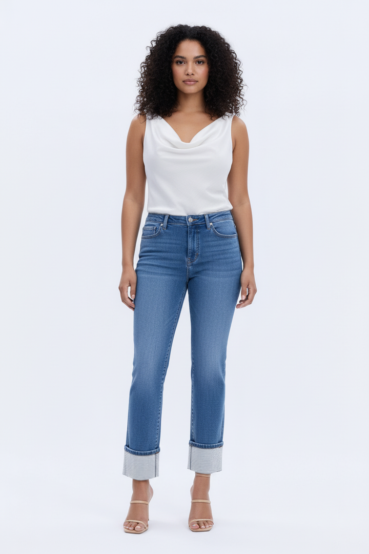 Front view - new model, exact jeans