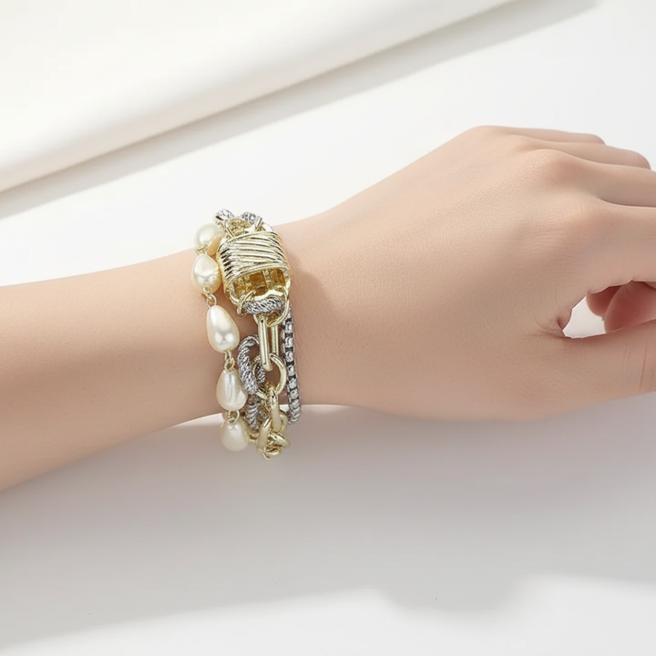 Full bracelet on manicured wrist