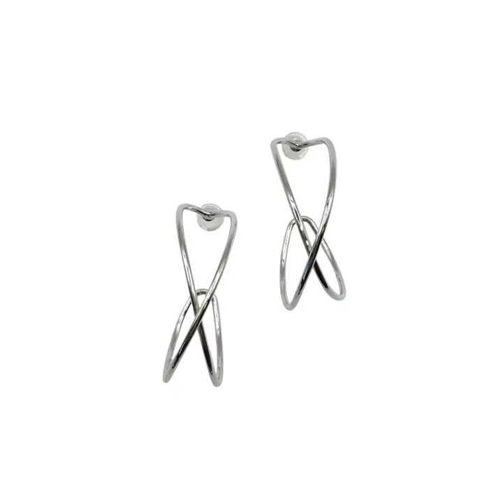 Modern Twist Statement Hoops
