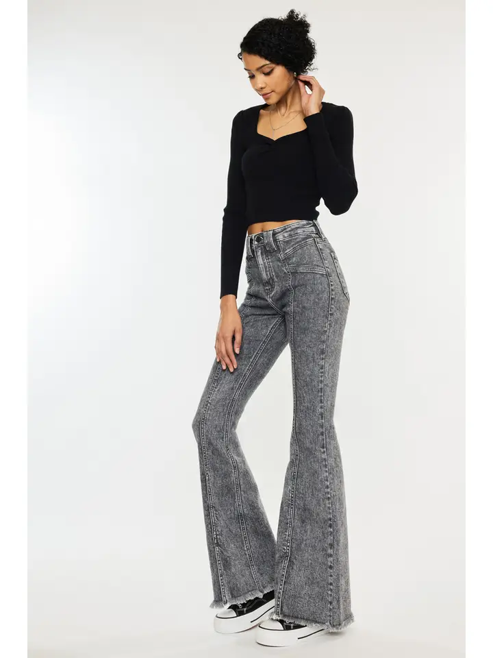 Reya High Rise Flare Jeans