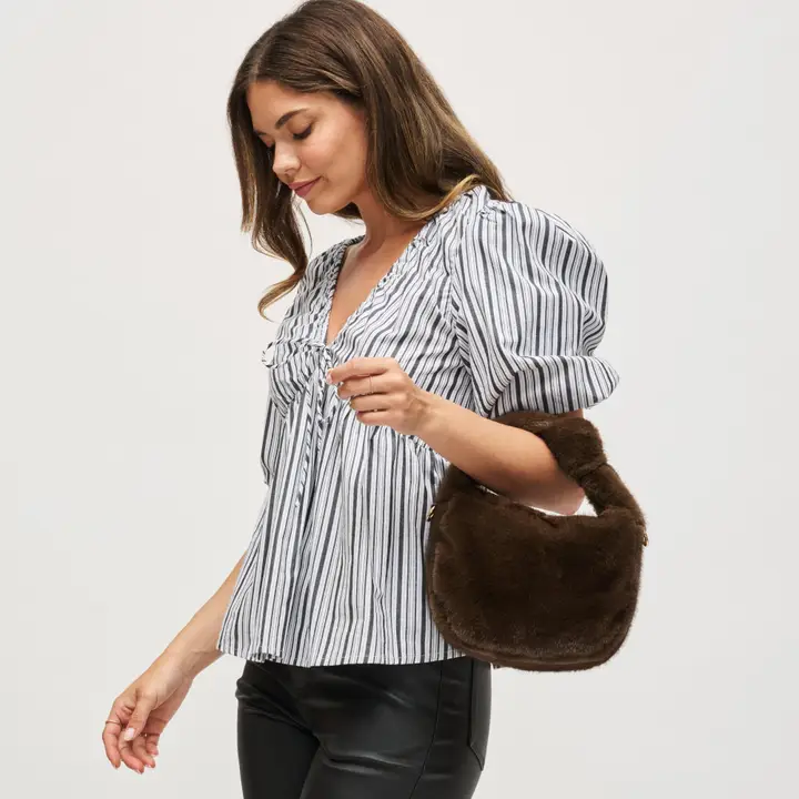 Monica Faux Fur Crossbody