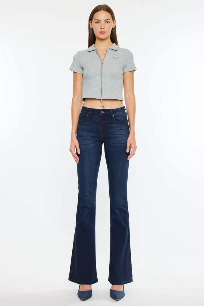Rayne Mid Rise Flare Jeans
