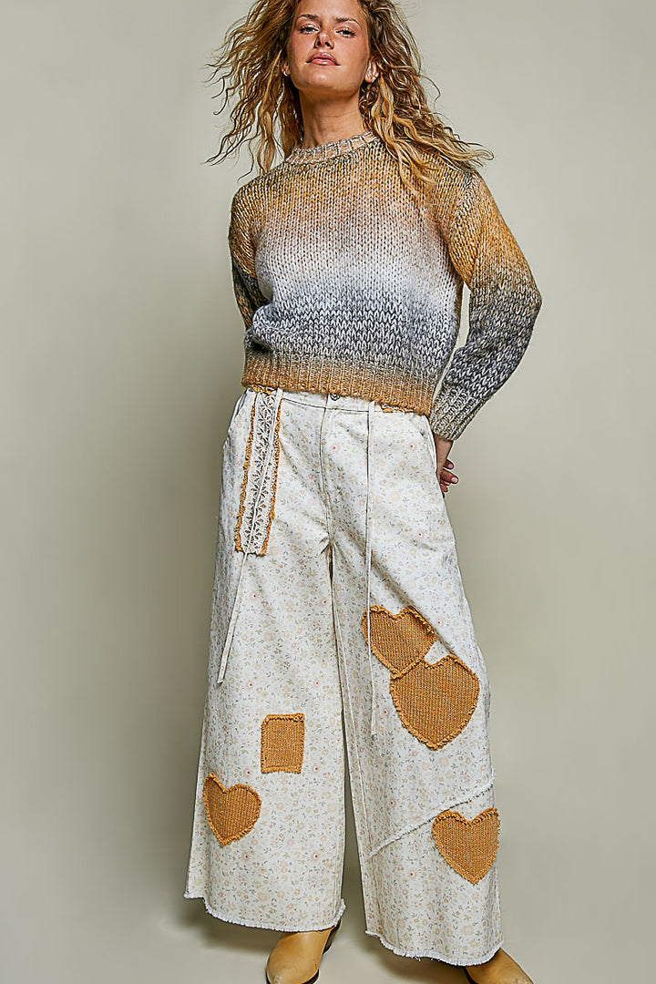 Chunky Knit Ombre Relaxed Sweater