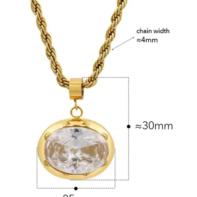 Rope and Shine Gold Necklace