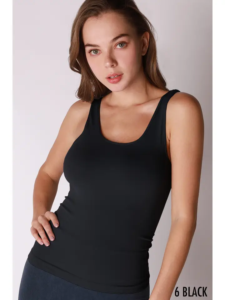Short Length Seamless Tank Top