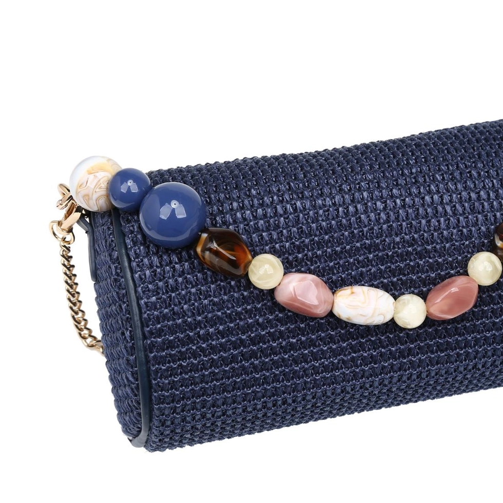 Rachel Straw Clutch