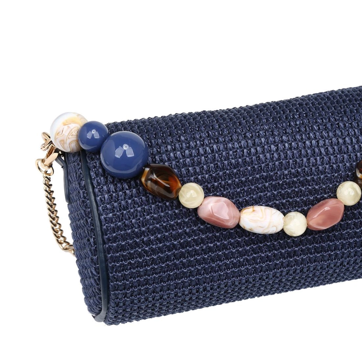 Rachel Straw Clutch