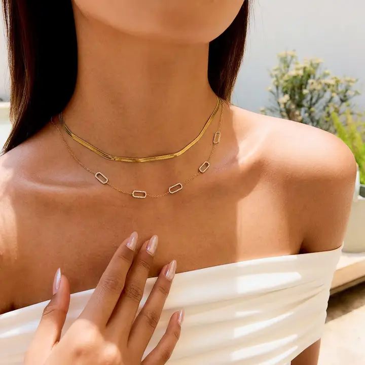 Luxe Link Necklace Waterproof