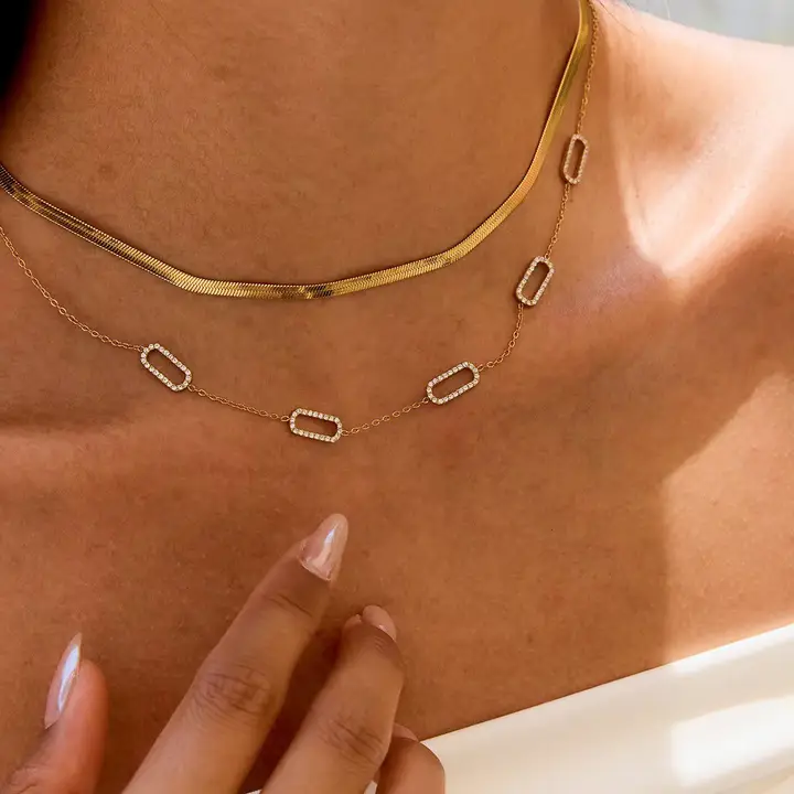 Luxe Link Necklace Waterproof