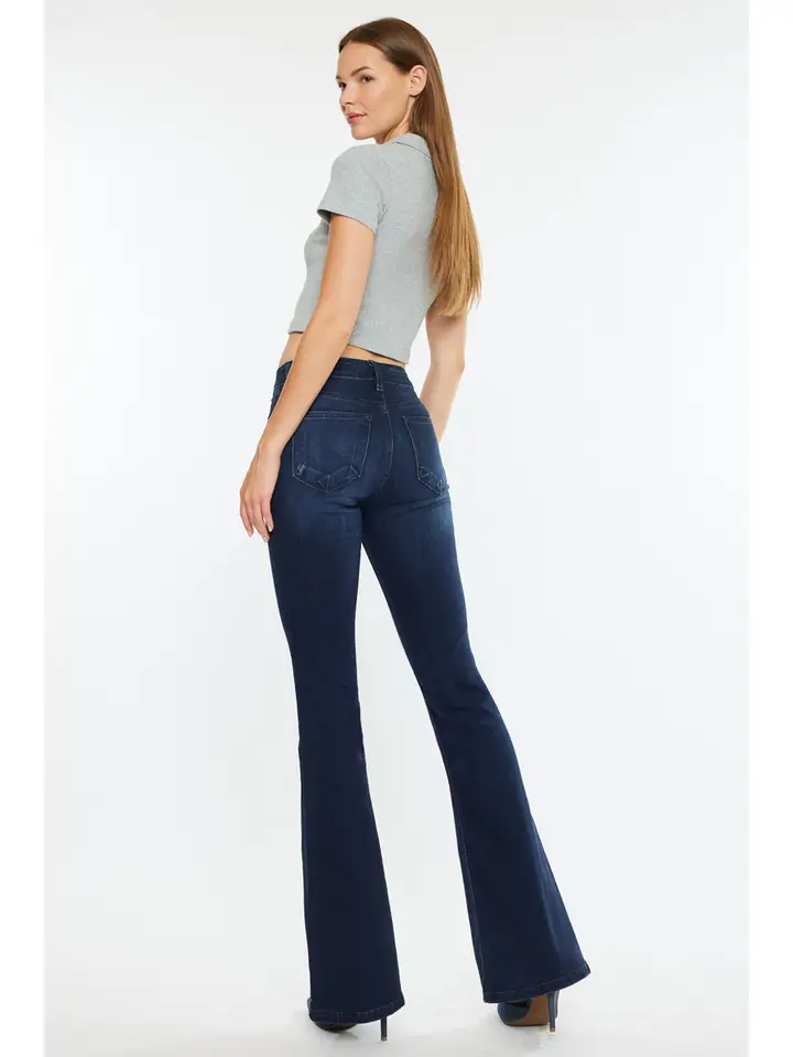 Rayne Mid Rise Flare Jeans