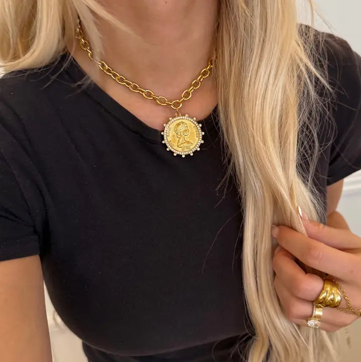 Small Coin Necklace