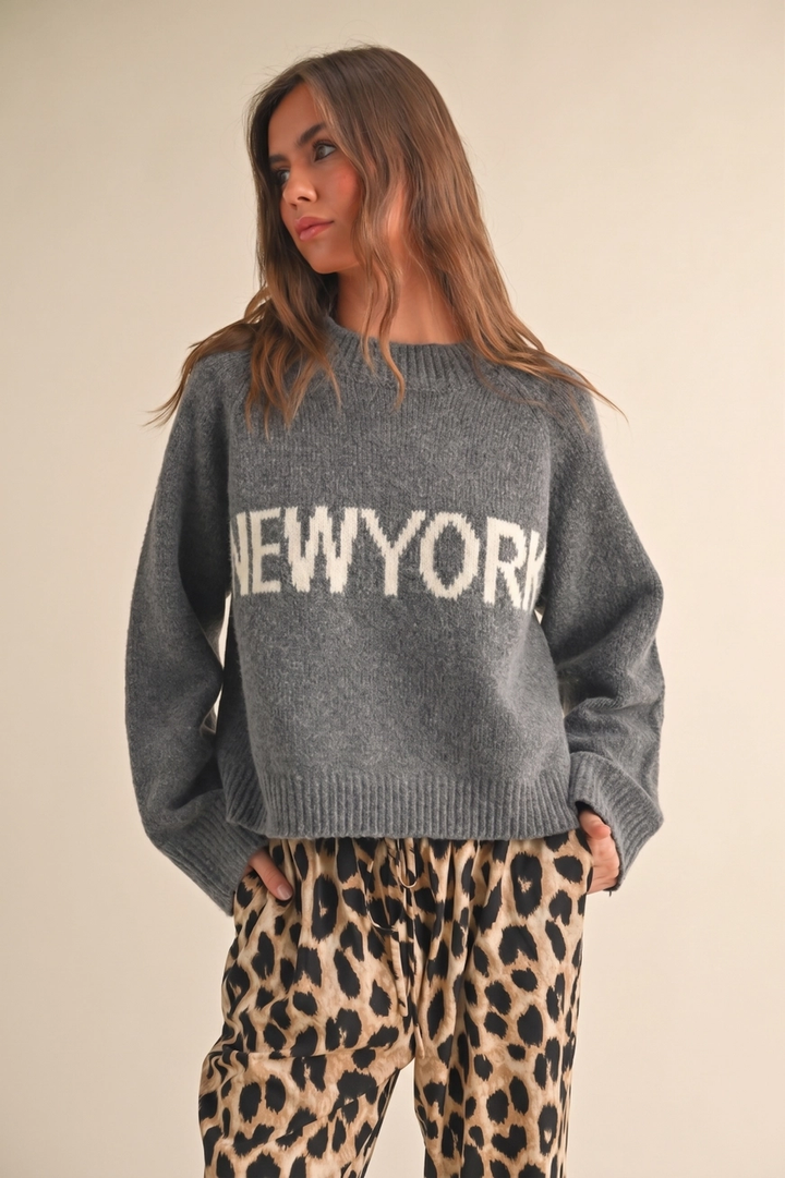 New York Sweater Top