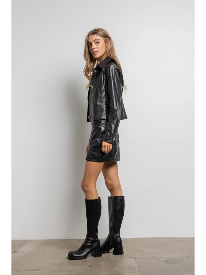 Veda Vegan Leather Jacket