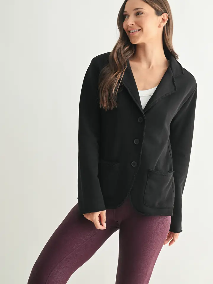 Malibu Raw Edge Revival Blazer