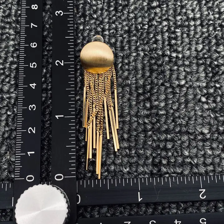 Fringe Matte Post Earrings