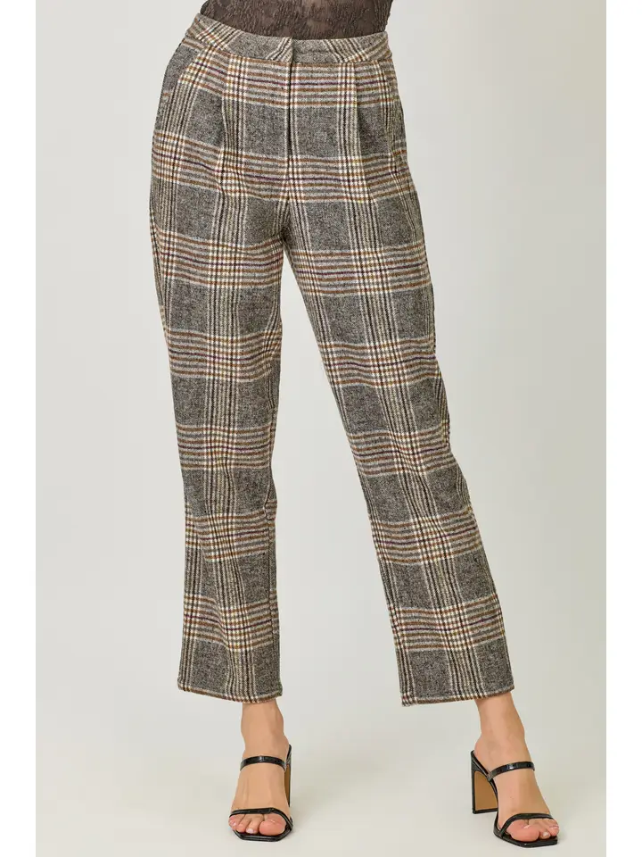 Drew Plaid Trousers