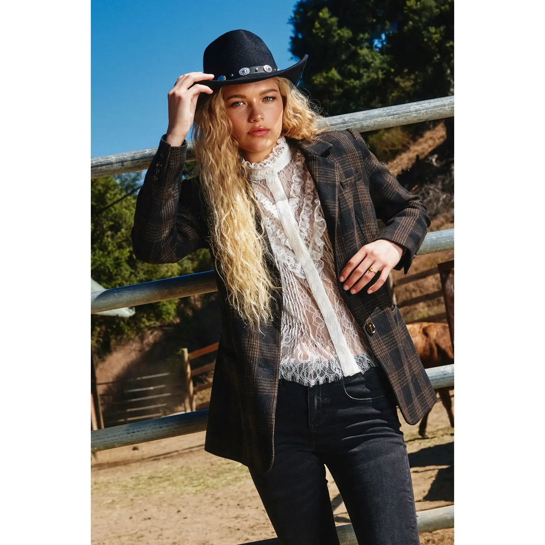 Check Mate Classic Fit Blazer