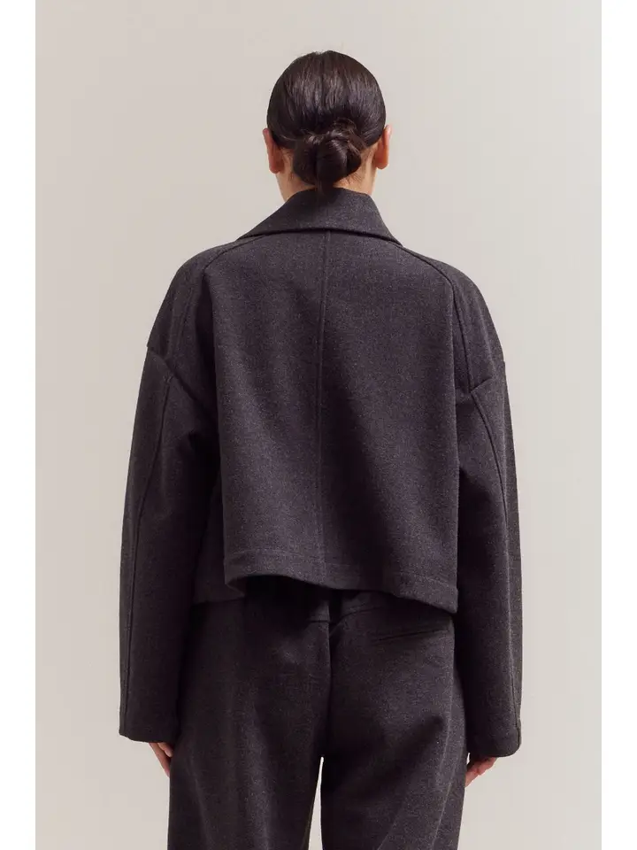 Bella Short Wool Collar Jacket