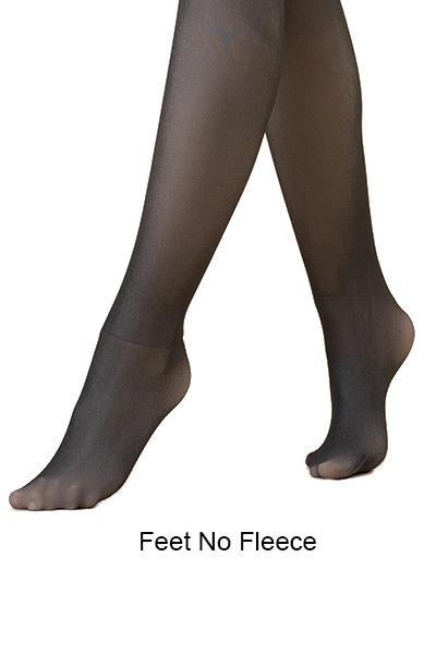 Winter Warm Fleece Tights Hosiery with Sculpting Butt