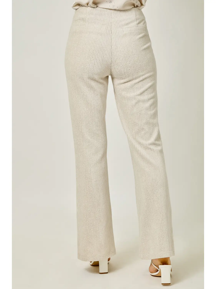 Velvet Corduroy Bootcut Trousers