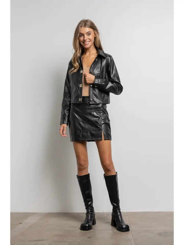 Veda Vegan Leather Jacket