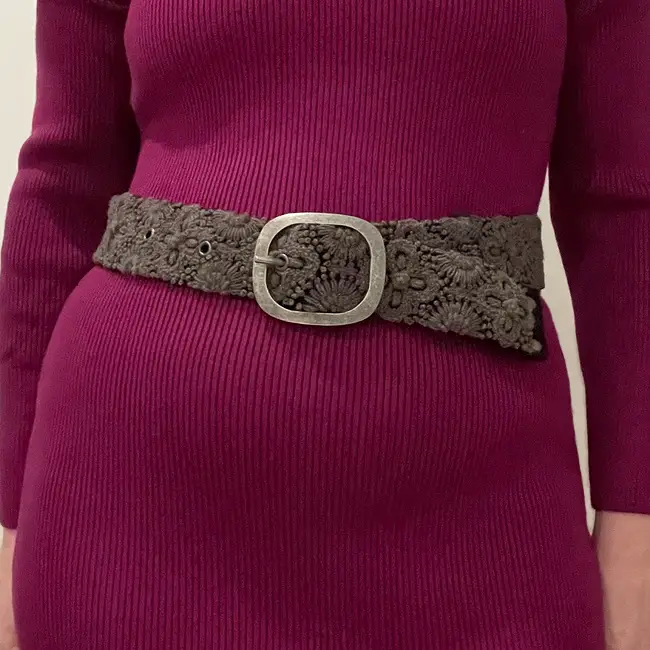 Embroidered Wool Belt ( Many styles & colors!)
