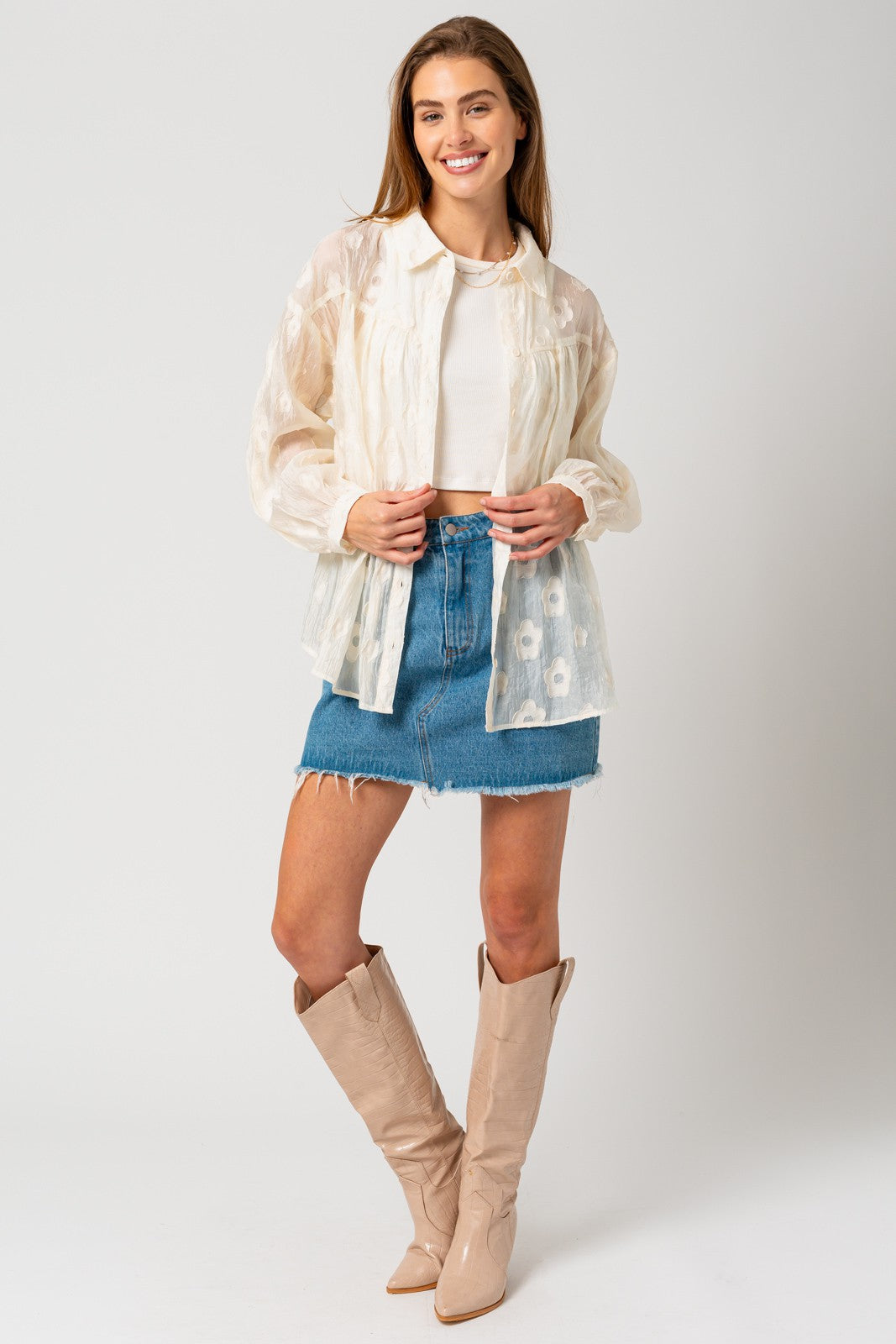 Brynlee Oversized Blouse