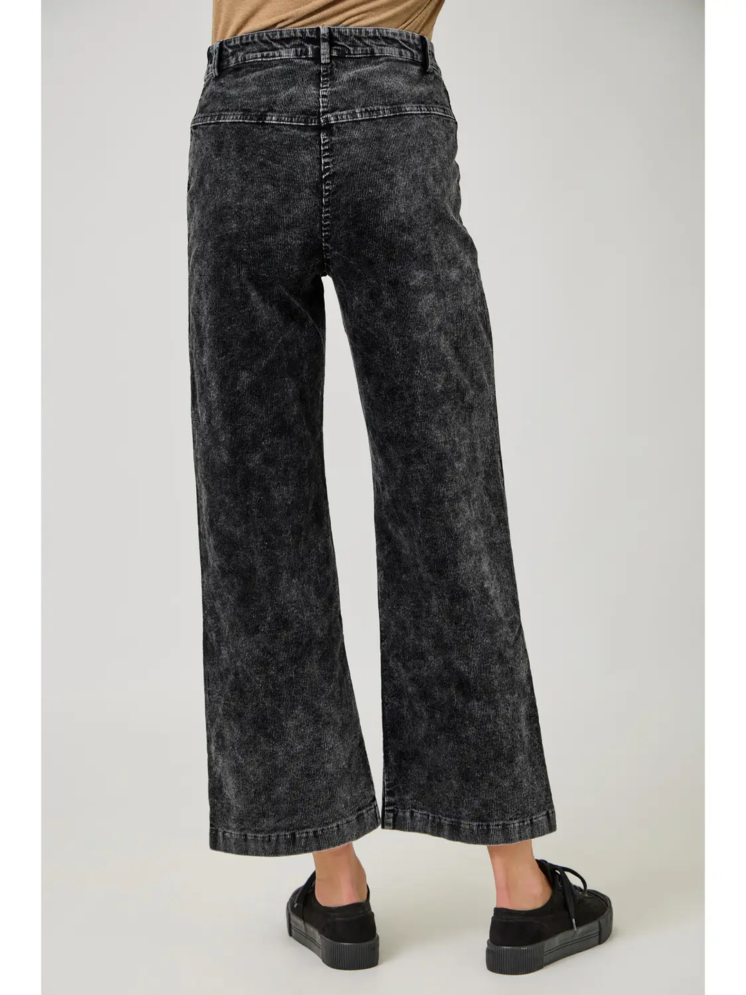 Holly Washed Corduroy Trouser ( 2 Colors-Black & Latte)