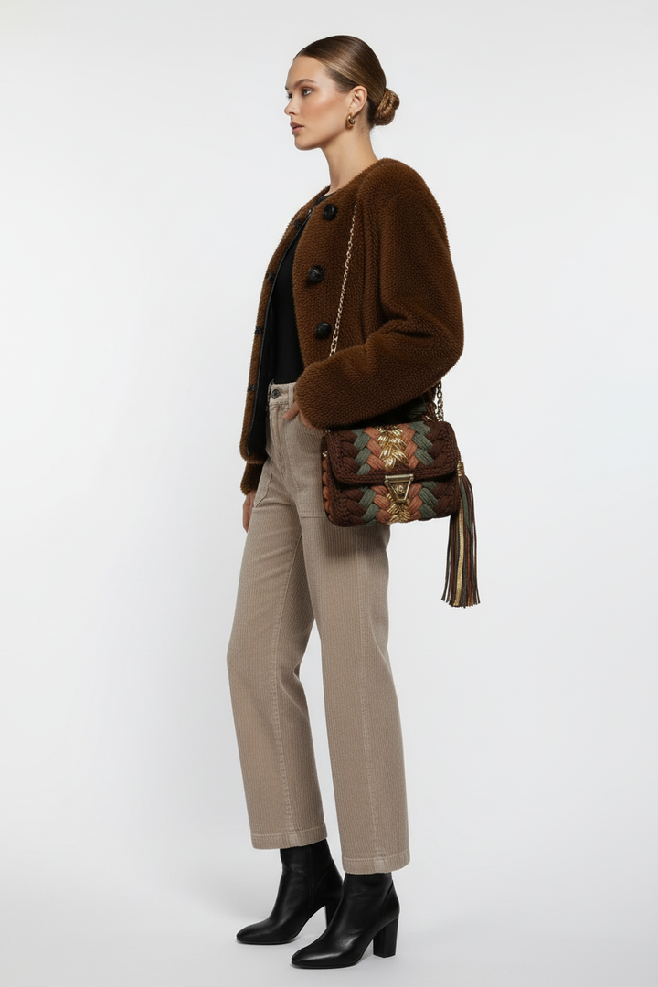 Side view with white background