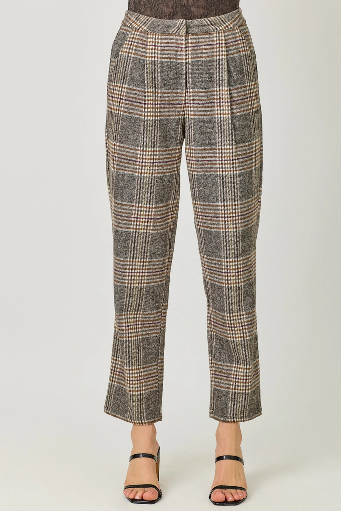 Drew Plaid Trousers