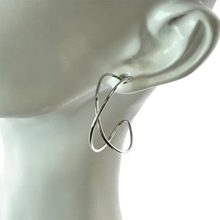 Modern Twist Statement Hoops